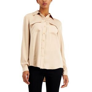 Alfani Satin Utility Shirt